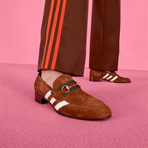 adidas x gucci men's loafer|Adidas X Gucci logo.